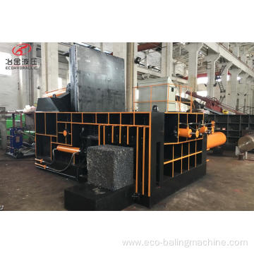 Scrap Steel Aluminum Copper Iron Metal Press Baler